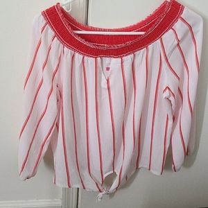 Fancy cool stripped top